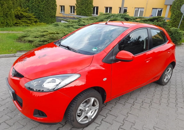 Mazda 2 cena 14500 przebieg: 177000, rok produkcji 2008 z Krosno Odrzańskie małe 232